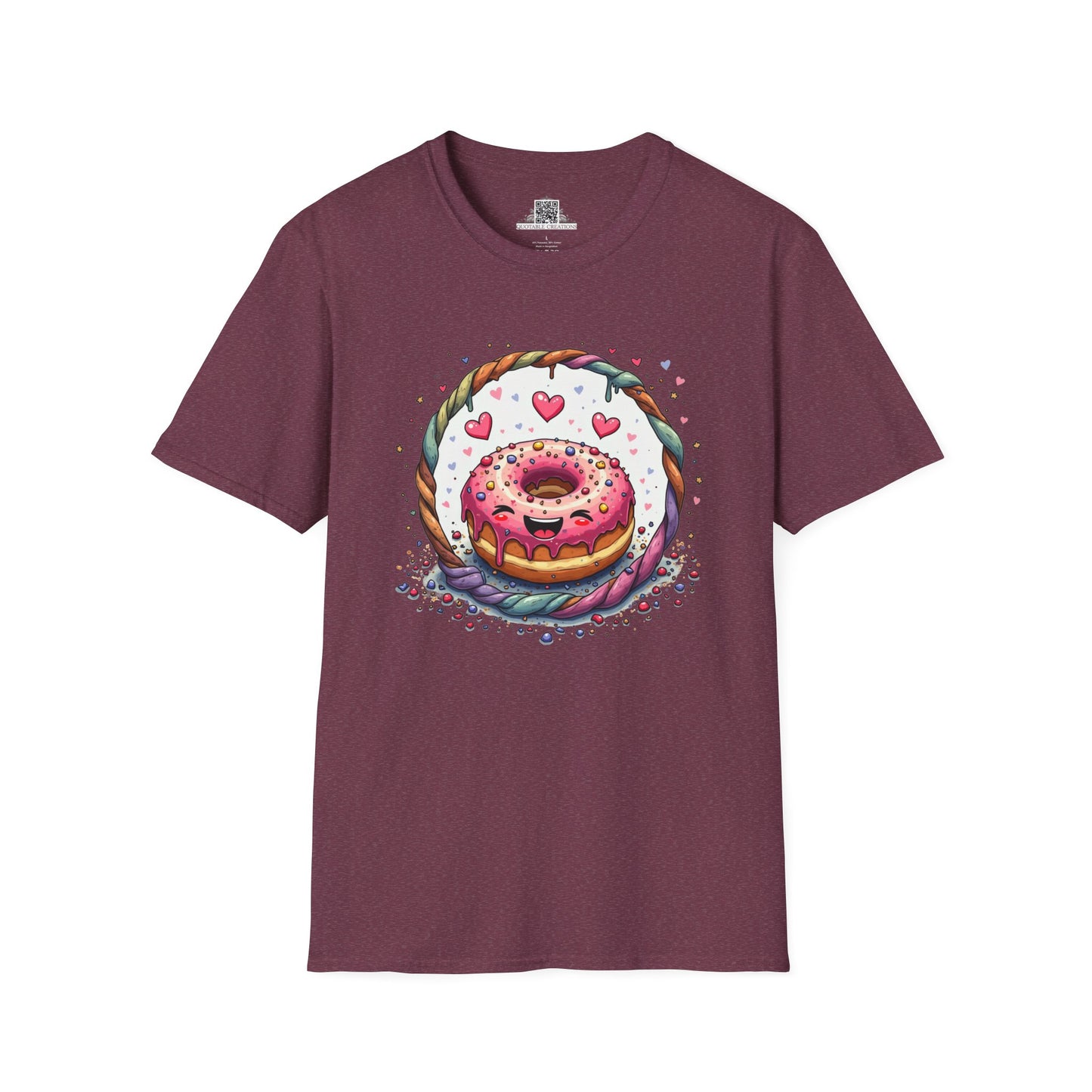 Donut Worry Love - Softstyle Tee T-Shirt