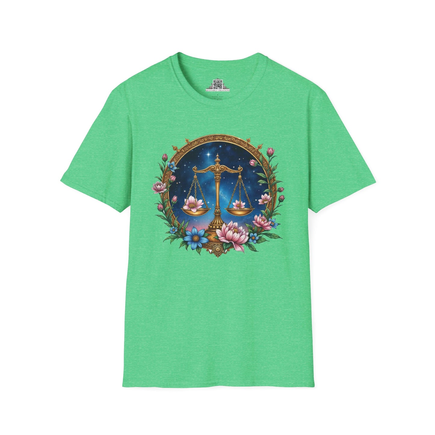 Libra Zodiac Astrology - Softstyle Tee T-Shirt