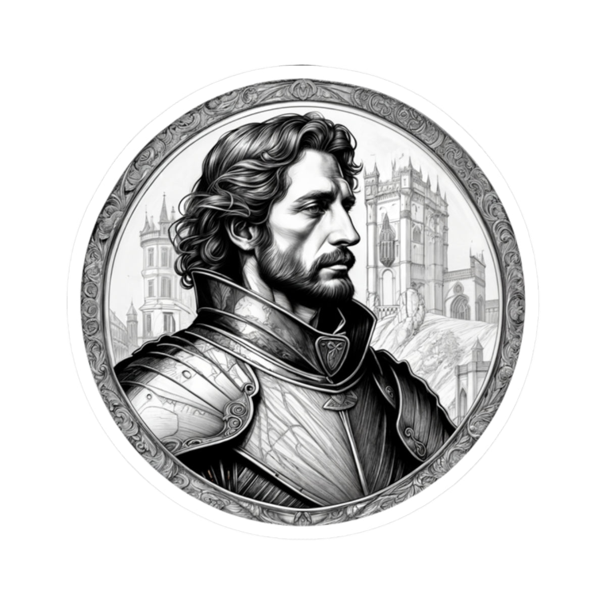 Sir Lancelot Legendary - Kiss-Cut Stickers