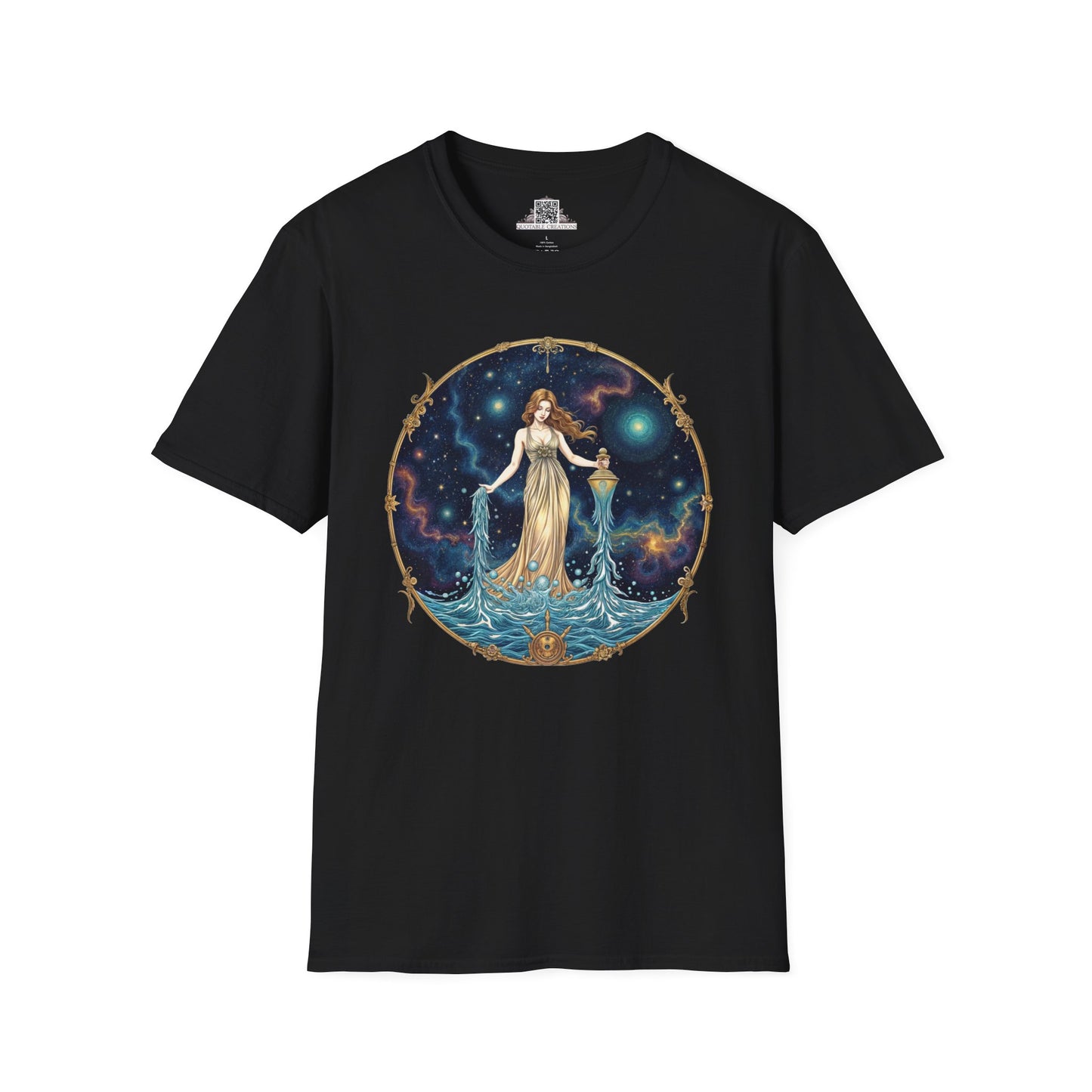 Aquarius Zodiac Astrology - Softstyle Tee T-Shirt