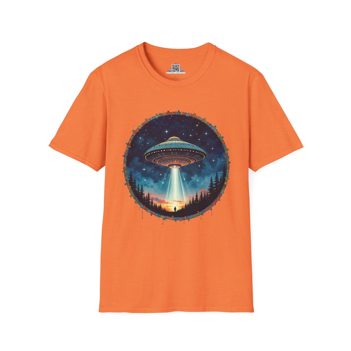Hover Above UFO & Cosmic - T-Shirt