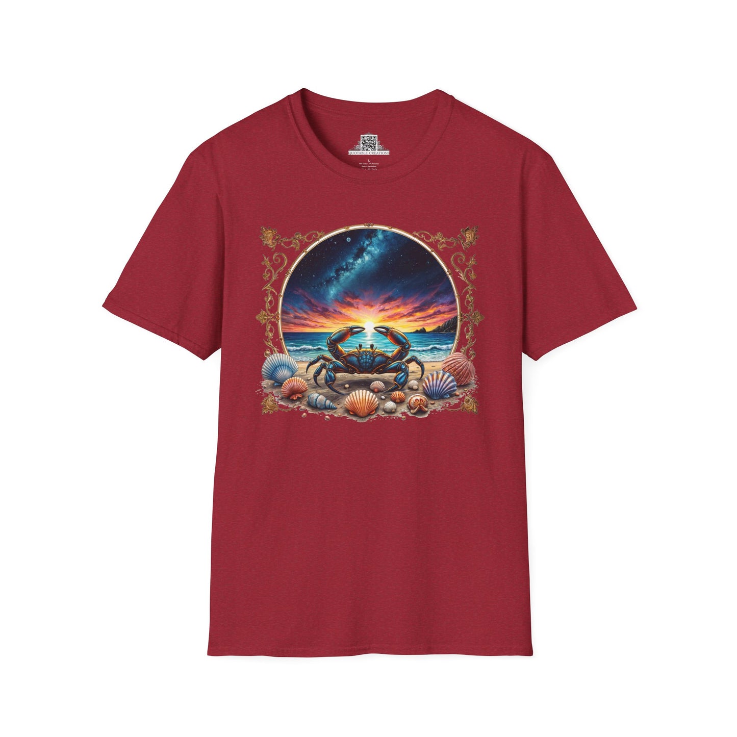 Cancer Zodiac Astrology - Softstyle Tee T-Shirt