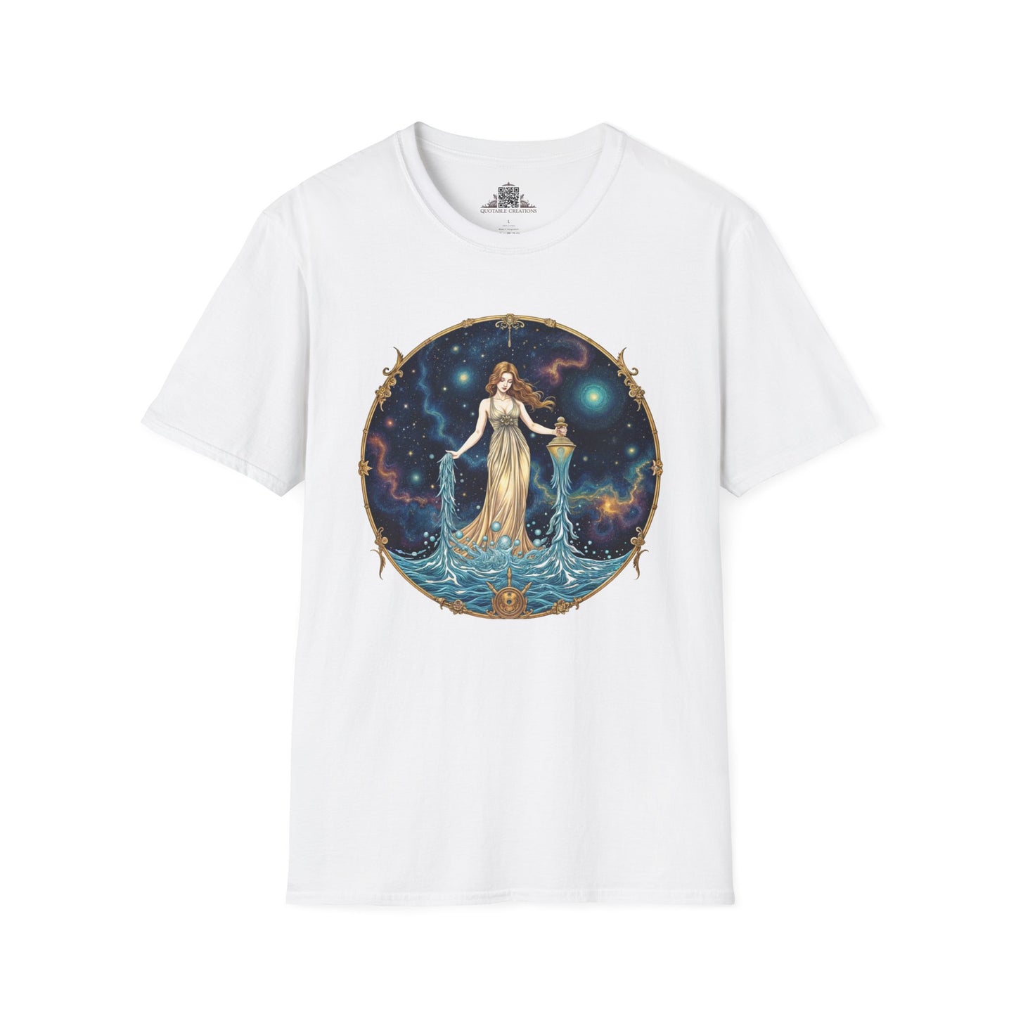 Aquarius Zodiac Astrology - Softstyle Tee T-Shirt
