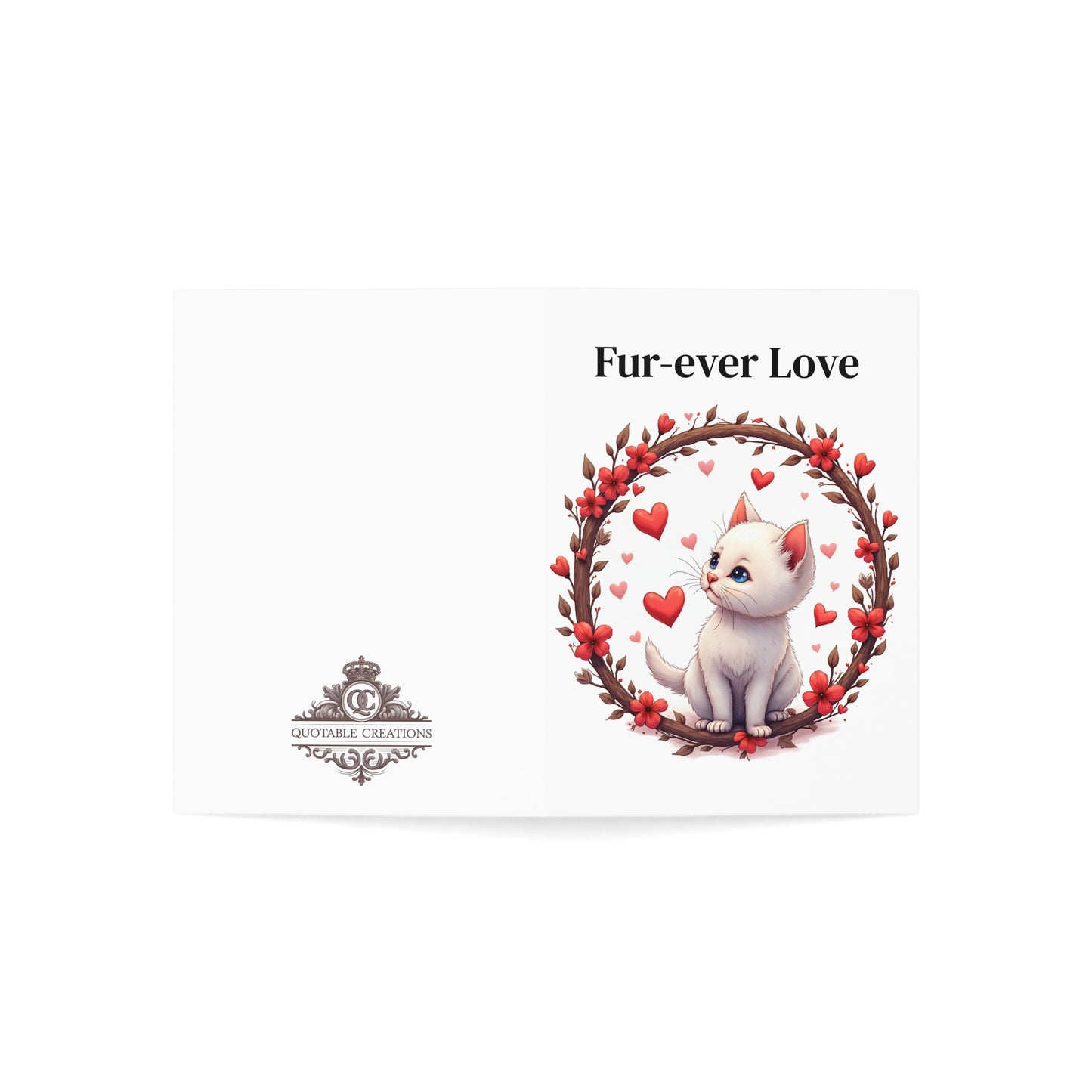 Cards - Funny Fur-ever Love Card with QR Code video