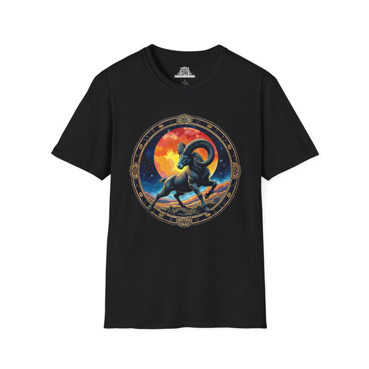 Aries Zodiac Astrology - Softstyle Tee T-Shirt
