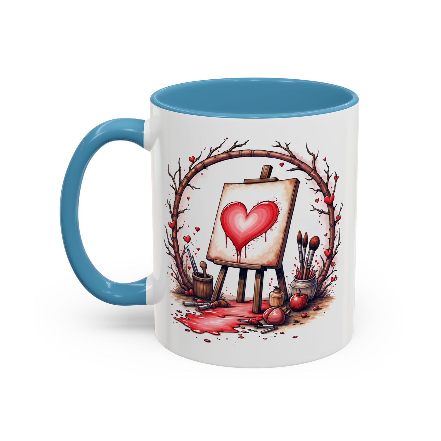 My Masterpiece Mug Unique Lovers Coffee Gift for Romantic Couples Perfect Artistic Present with Heartwarming Love Quote QR Quote Video