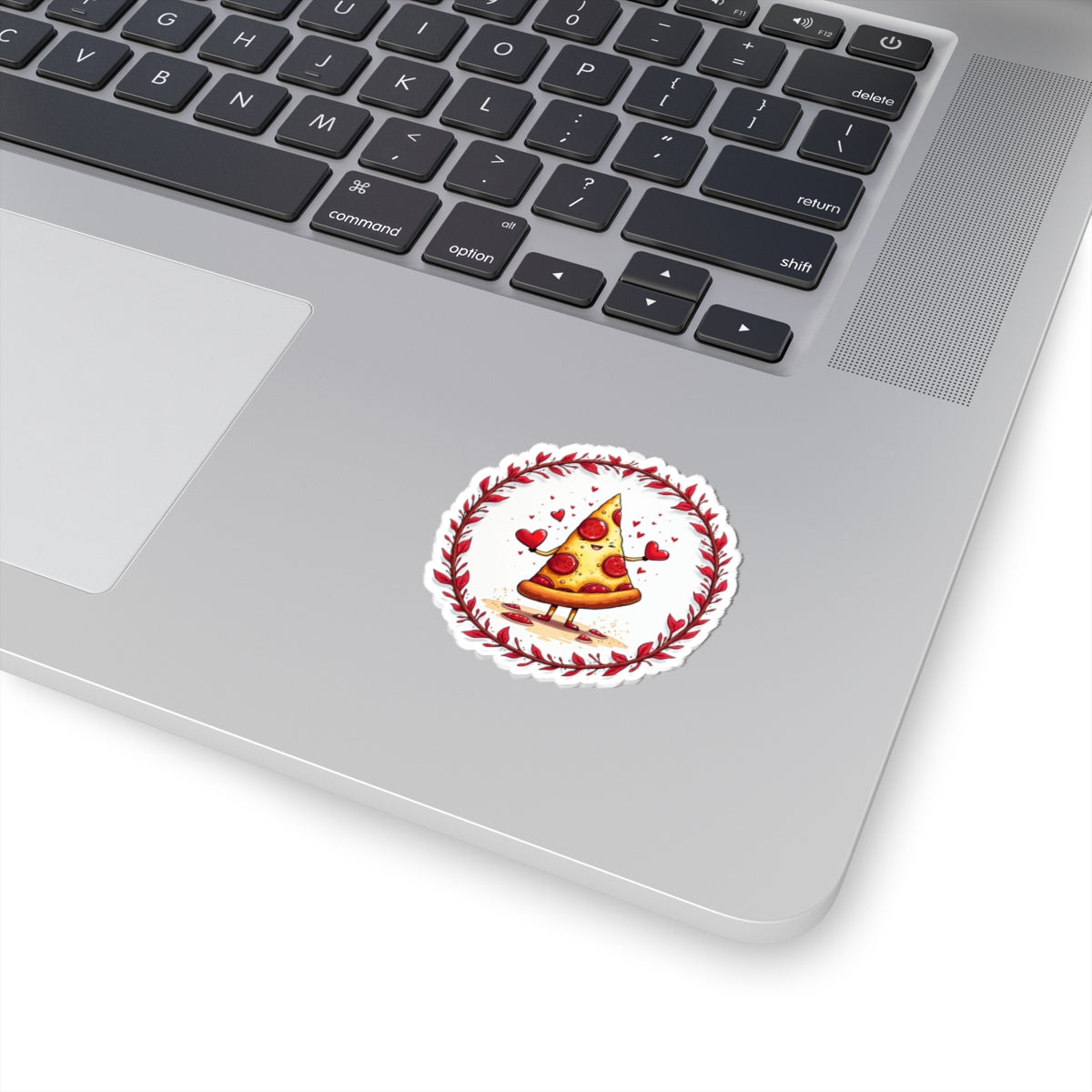 Funny Pizza Love - Kiss-Cut Stickers