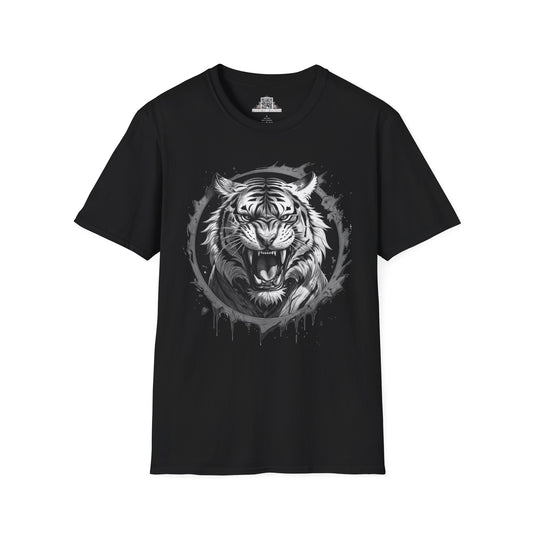 T-Shirt - Tiger Roar Motivation Unisex Softstyle Tee