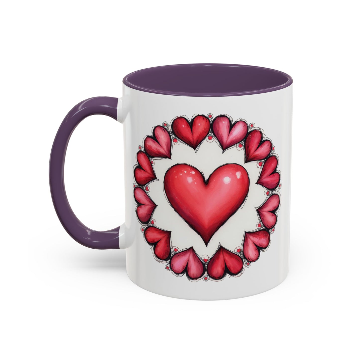 Hearts Desire Mug Cherished Friend Lover Gift for Loved Ones Perfect Present for Romantic Relationship Moments QR Quote Video Keepsake