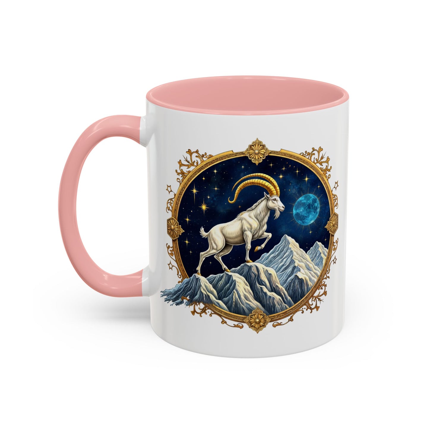 Capricorn Astrology Zodiac Sign Quote Coffee Mug with QR Code (11, 15oz)