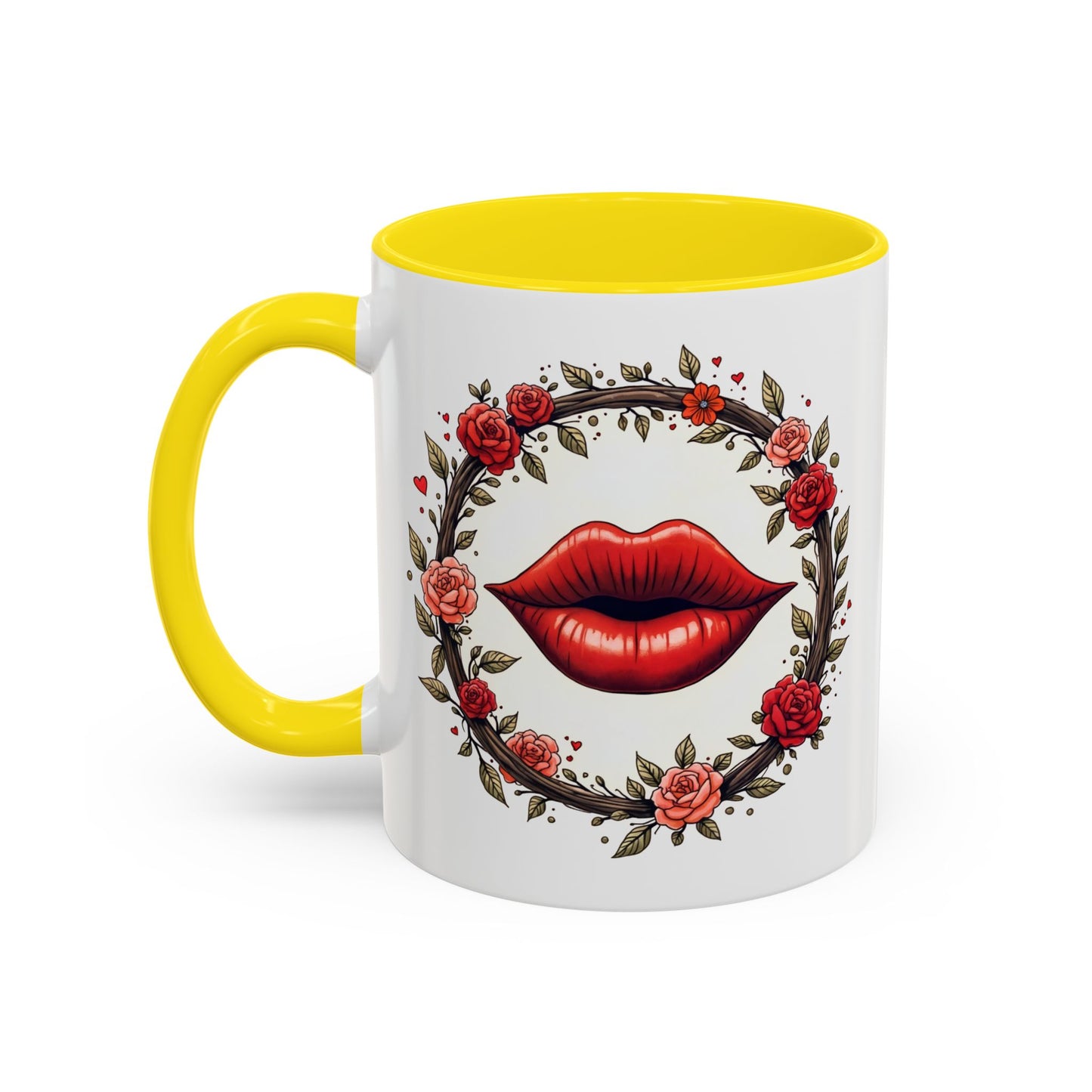 Kiss Me Mug Ignite the Passion with a Romantic Lovers Gift Perfect for Sweet Loving Couples Who Cherish Intimacy and Desire QR Quote Video