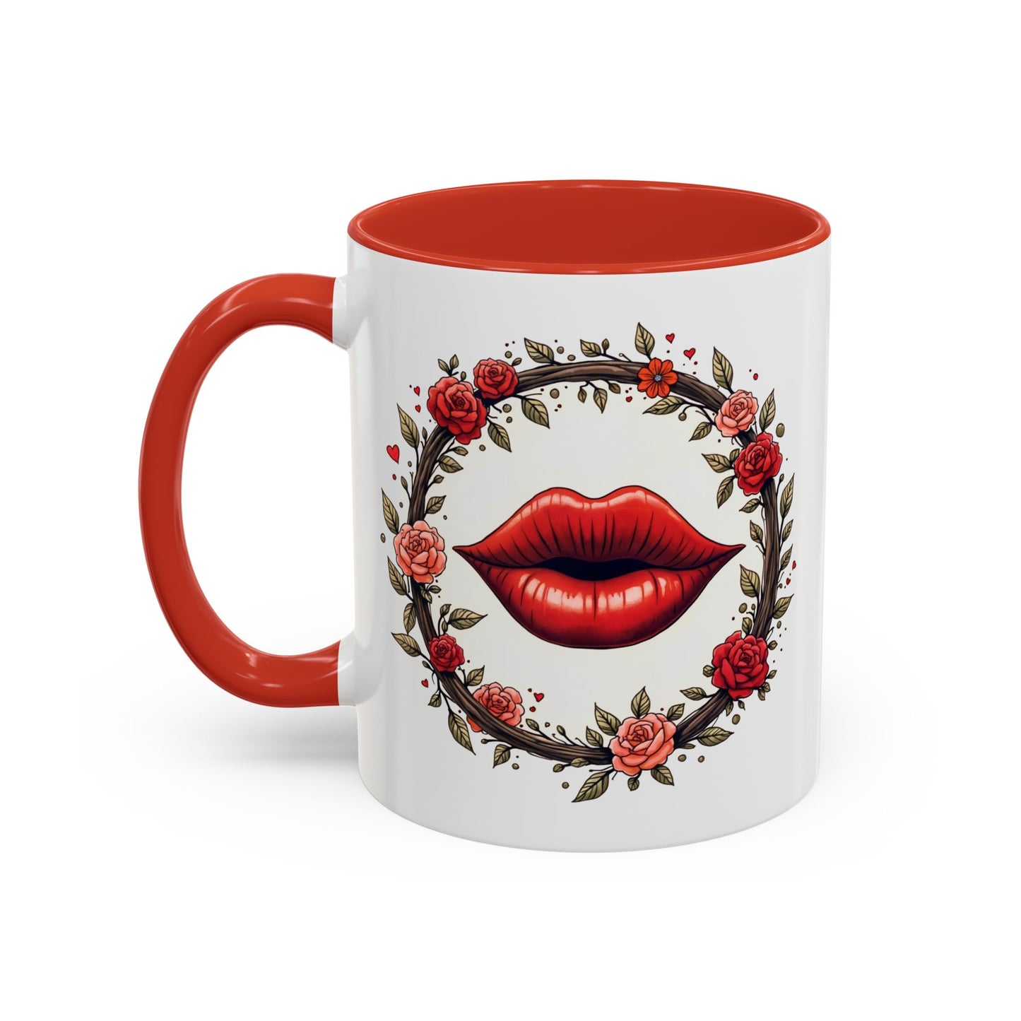 Kiss Me Mug Ignite the Passion with a Romantic Lovers Gift Perfect for Sweet Loving Couples Who Cherish Intimacy and Desire QR Quote Video