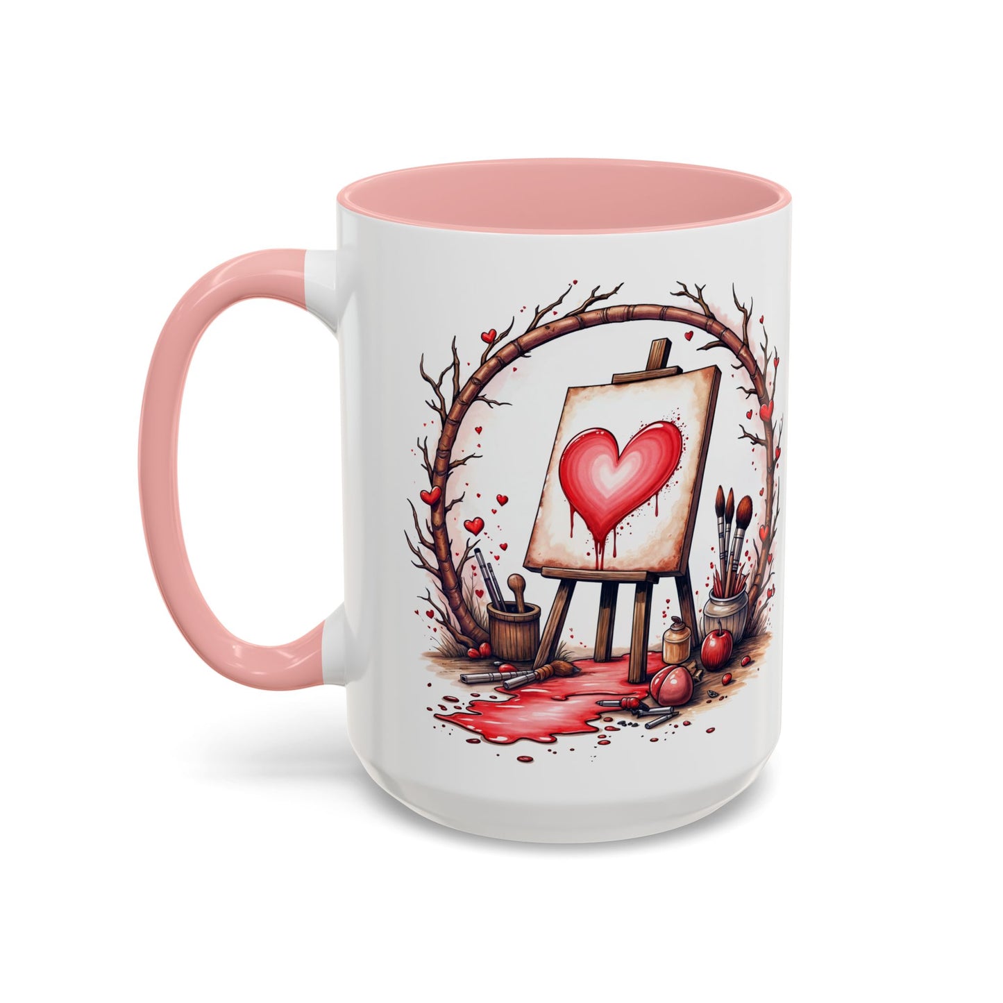 My Masterpiece Mug Unique Lovers Coffee Gift for Romantic Couples Perfect Artistic Present with Heartwarming Love Quote QR Quote Video