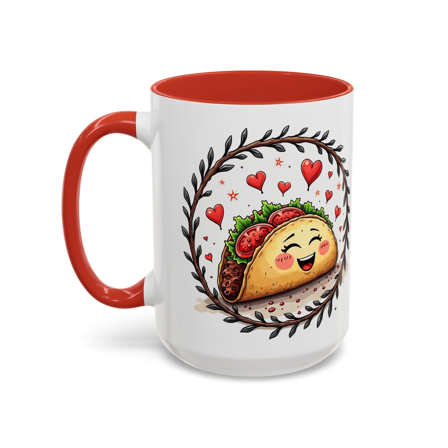 Taco 'Bout Love Mug Fun Pun Coffee Gift for Hilarious Couples Perfect Taco Tuesday Present Flirty with Adorable Love Quote QR Quote Video