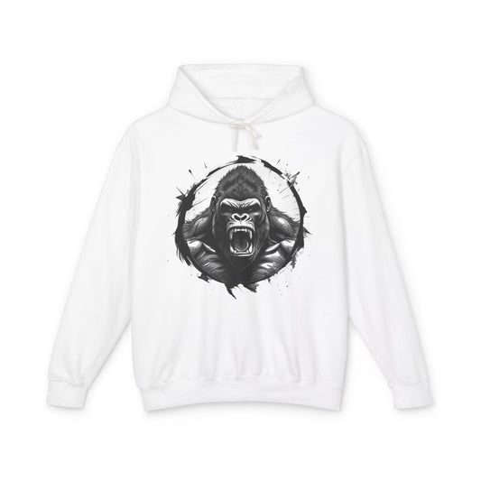 Gorilla Roar Motivation - Lightweight Hoodie