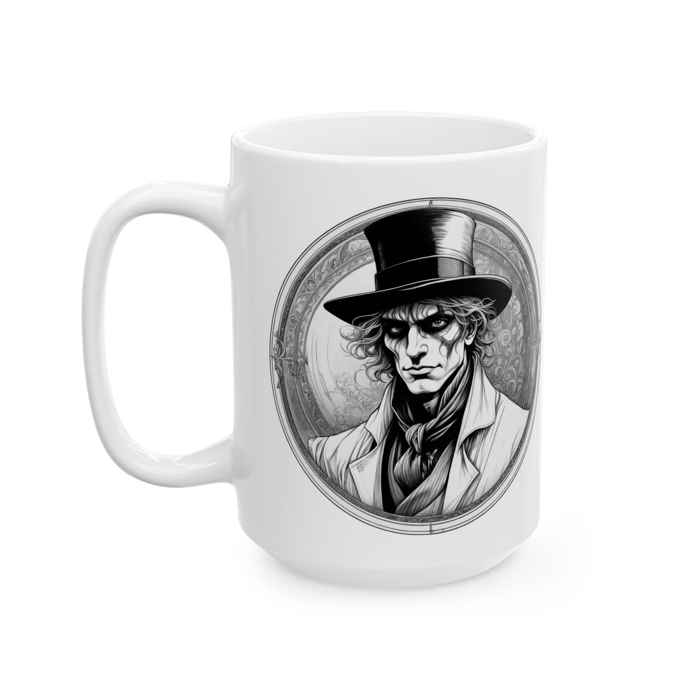 The Sandman Inspirational Quote Coffee Mug with QR Code (11, 15oz)