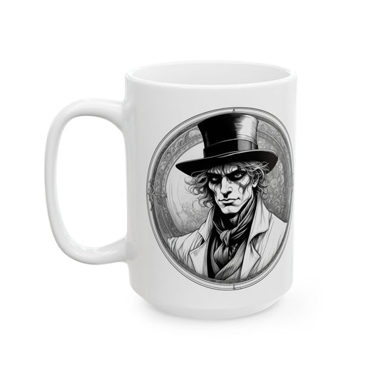 The Sandman Inspirational Quote Coffee Mug with QR Code (11, 15oz)