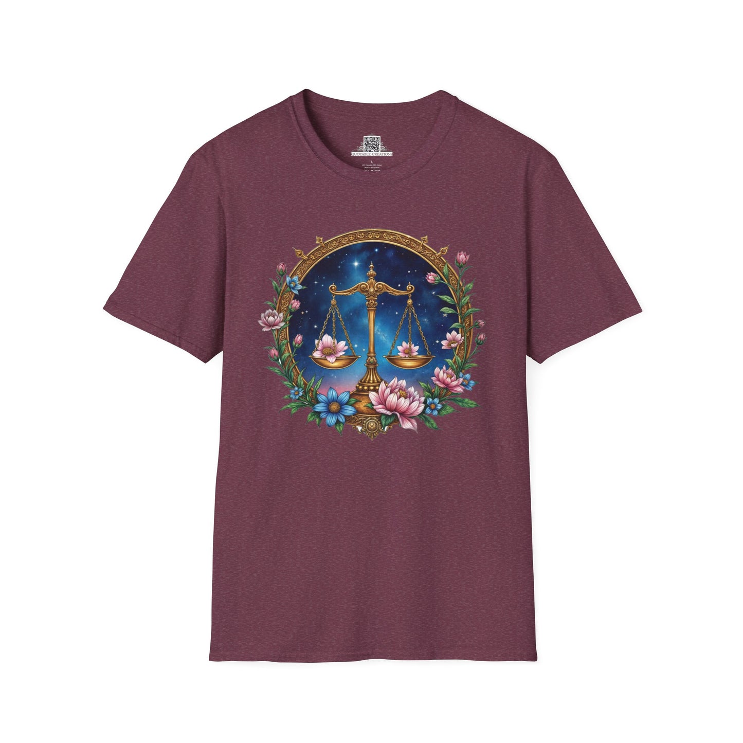 Libra Zodiac Astrology - Softstyle Tee T-Shirt