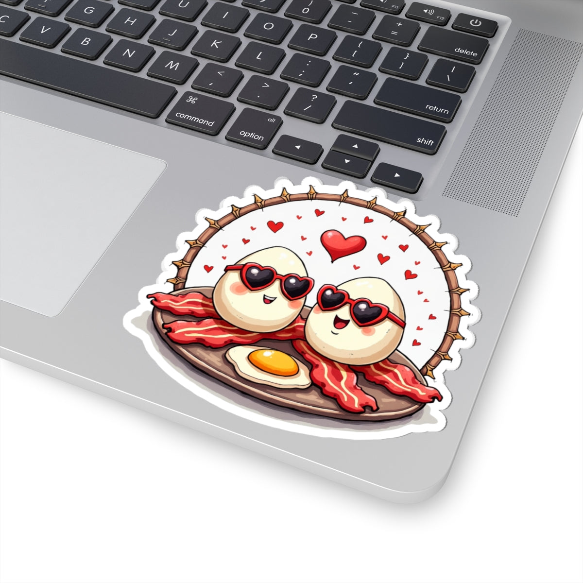 Funny Egg Love - Kiss-Cut Stickers