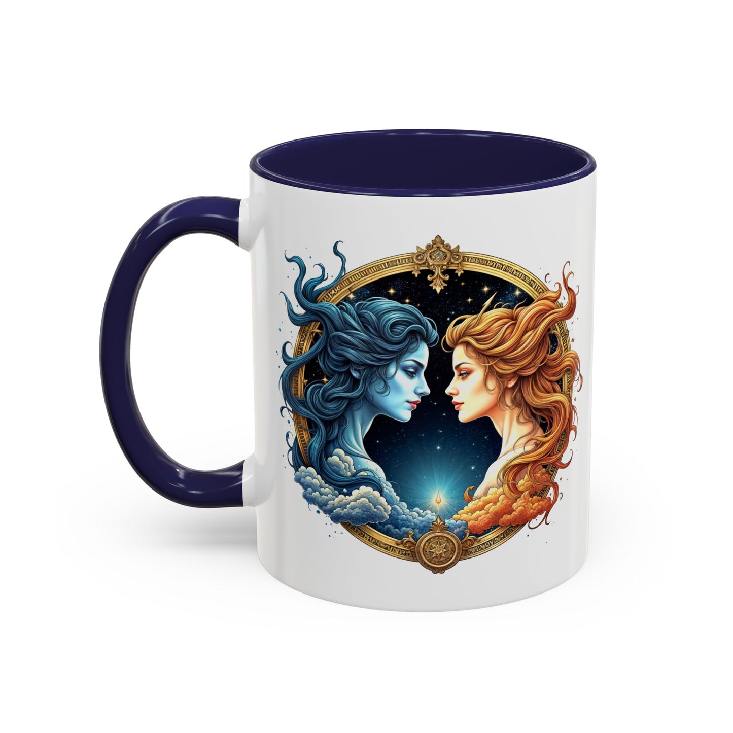 Gemini Zodiac Coffee Mug with Inspirational Quote and Smart QR Code Fun Astrology Gift Unique Horoscope Mug for Gemini Lovers