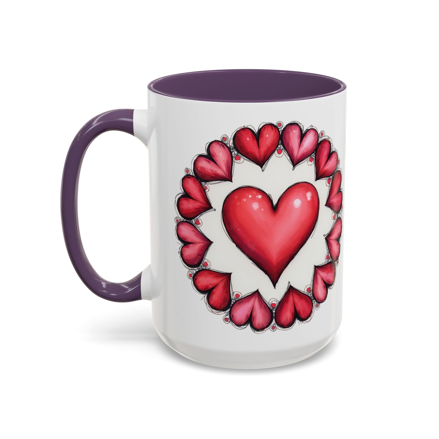 Hearts Desire Mug Cherished Friend Lover Gift for Loved Ones Perfect Present for Romantic Relationship Moments QR Quote Video Keepsake