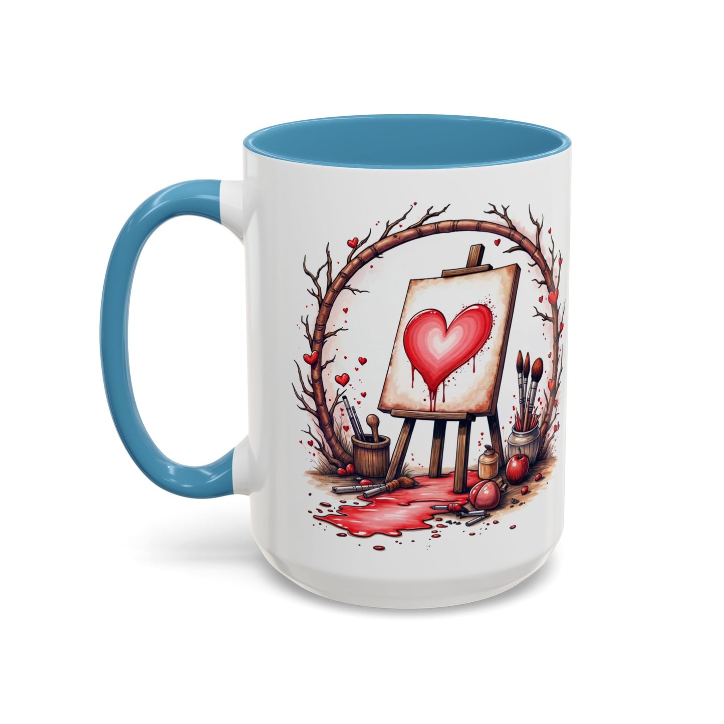 My Masterpiece Mug Unique Lovers Coffee Gift for Romantic Couples Perfect Artistic Present with Heartwarming Love Quote QR Quote Video