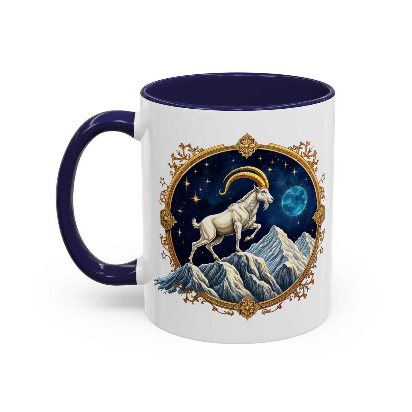 Capricorn Astrology Zodiac Sign Quote Coffee Mug with QR Code (11, 15oz)