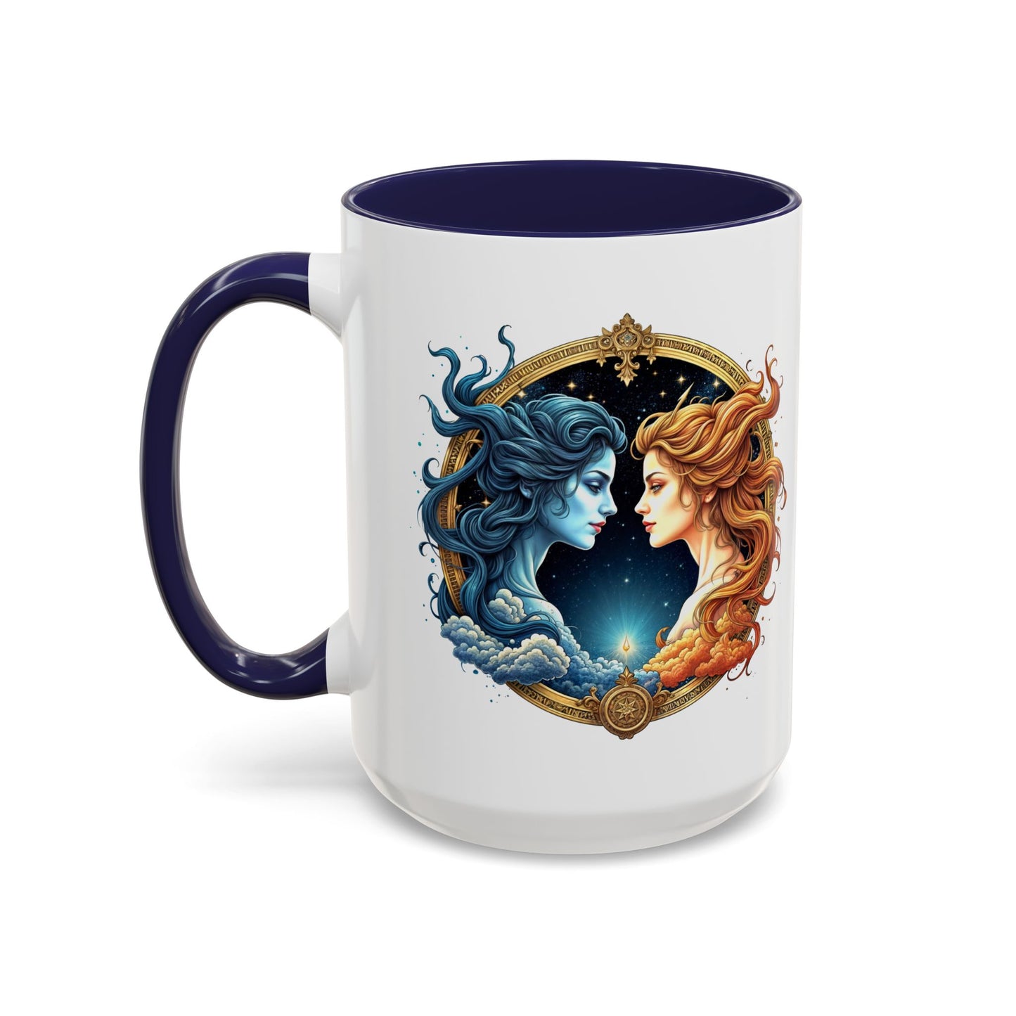 Gemini Zodiac Coffee Mug with Inspirational Quote and Smart QR Code Fun Astrology Gift Unique Horoscope Mug for Gemini Lovers