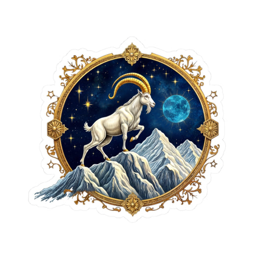 Capricorn Zodiac Astrology - Kiss-Cut Stickers