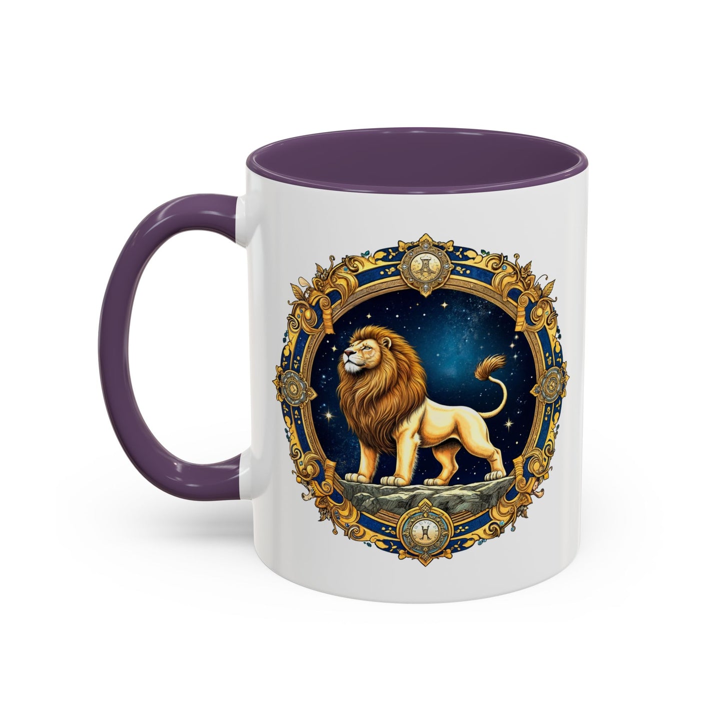 Leo Astrology Zodiac Sign Quote Coffee Mug with QR Code (11, 15oz)