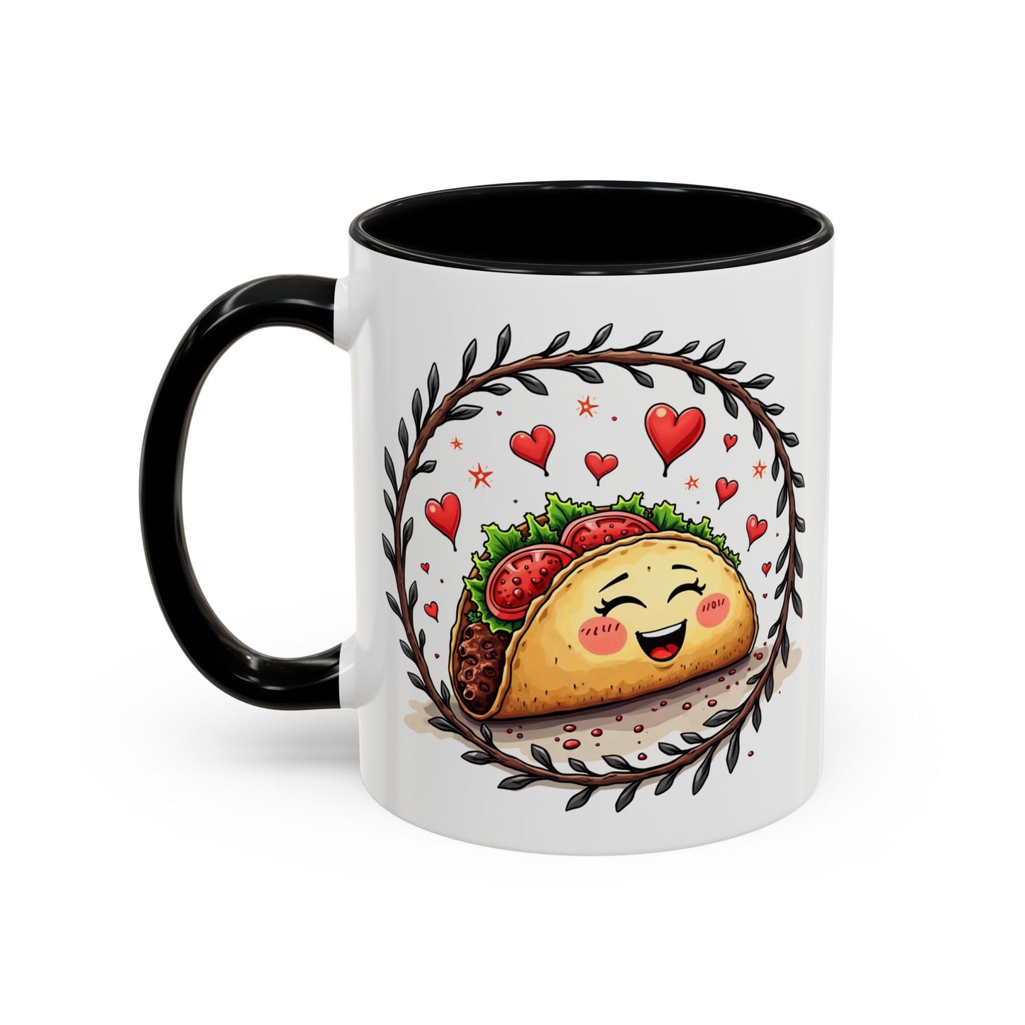 Taco 'Bout Love Mug Fun Pun Coffee Gift for Hilarious Couples Perfect Taco Tuesday Present Flirty with Adorable Love Quote QR Quote Video