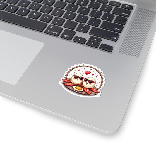 Funny Egg Love - Kiss-Cut Stickers