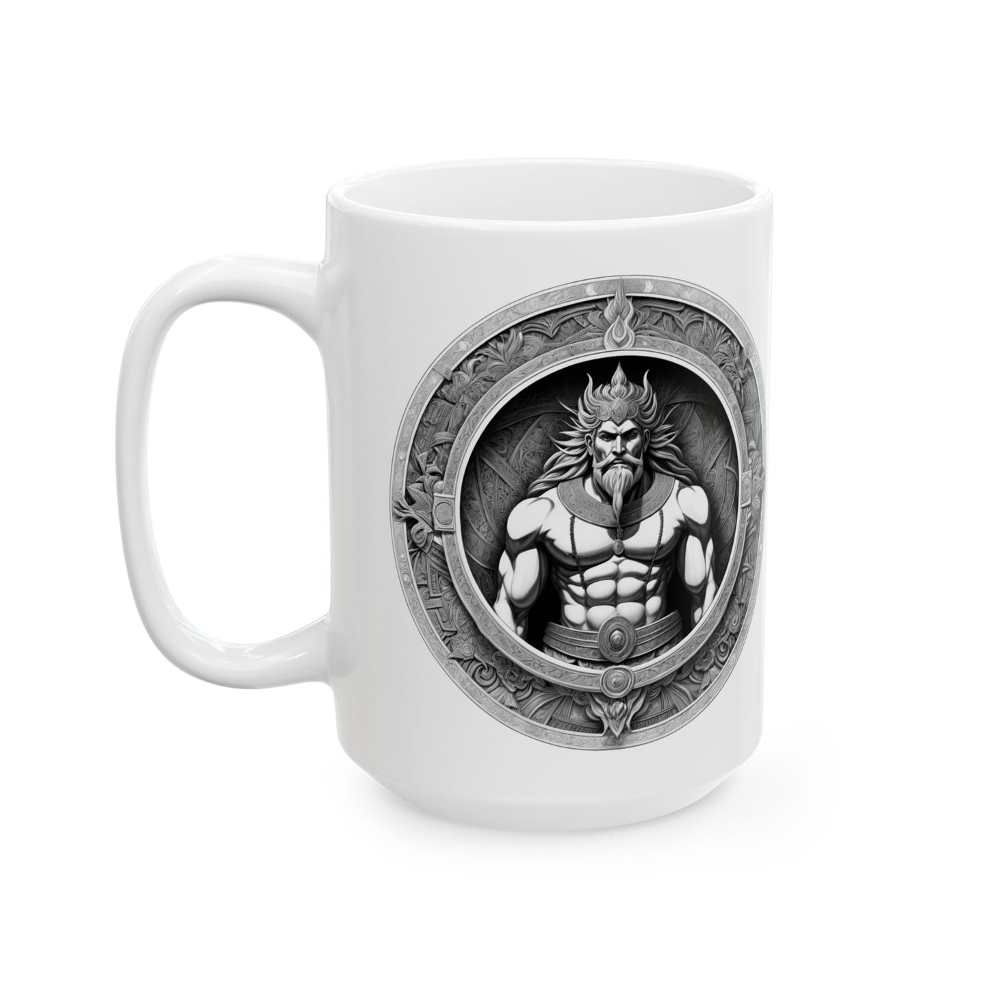 Gilgamesh Epic Quote Coffee Mug Unique Gift for Ancient Literature Lover Epic Poem Fans Perfect for Morning Rituals and Gifts QR Quote Video