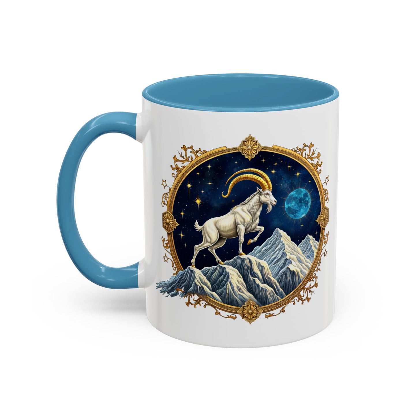 Capricorn Astrology Zodiac Sign Quote Coffee Mug with QR Code (11, 15oz)