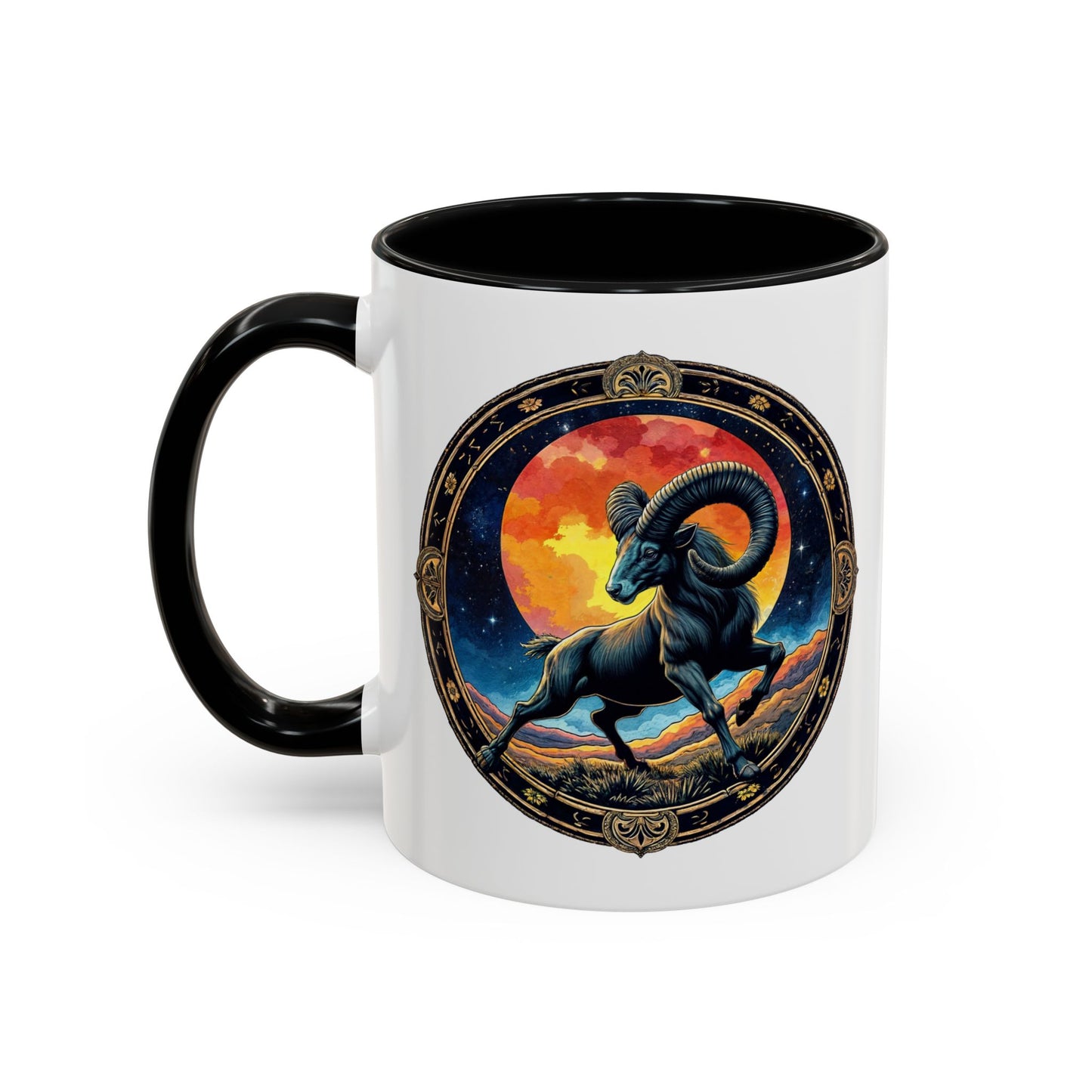 Aries Astrology Zodiac Sign Quote Coffee Mug with QR Code (11, 15oz)