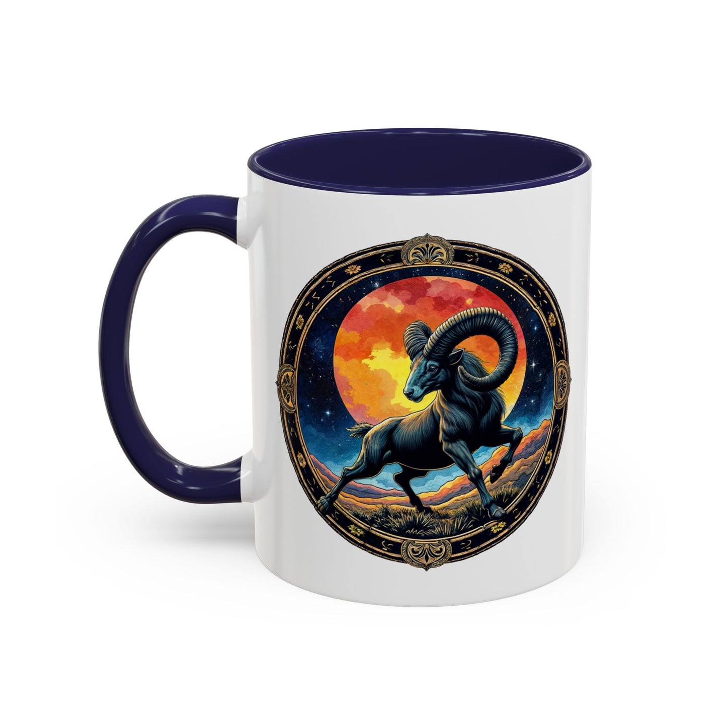 Aries Zodiac Coffee Mug with Inspirational Quote and Smart QR Code Unique Astrology Gift Personalized Horoscope Mug for Aries Lovers