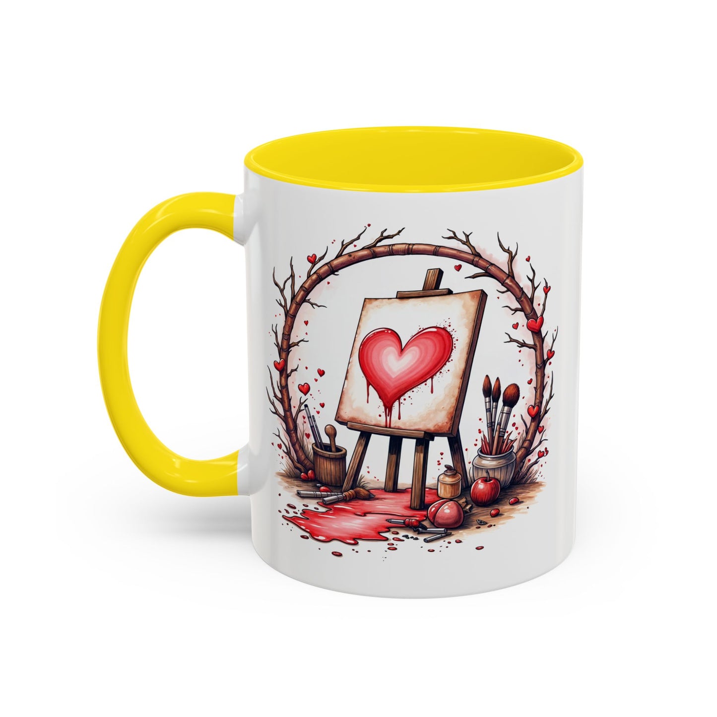 My Masterpiece Mug Unique Lovers Coffee Gift for Romantic Couples Perfect Artistic Present with Heartwarming Love Quote QR Quote Video