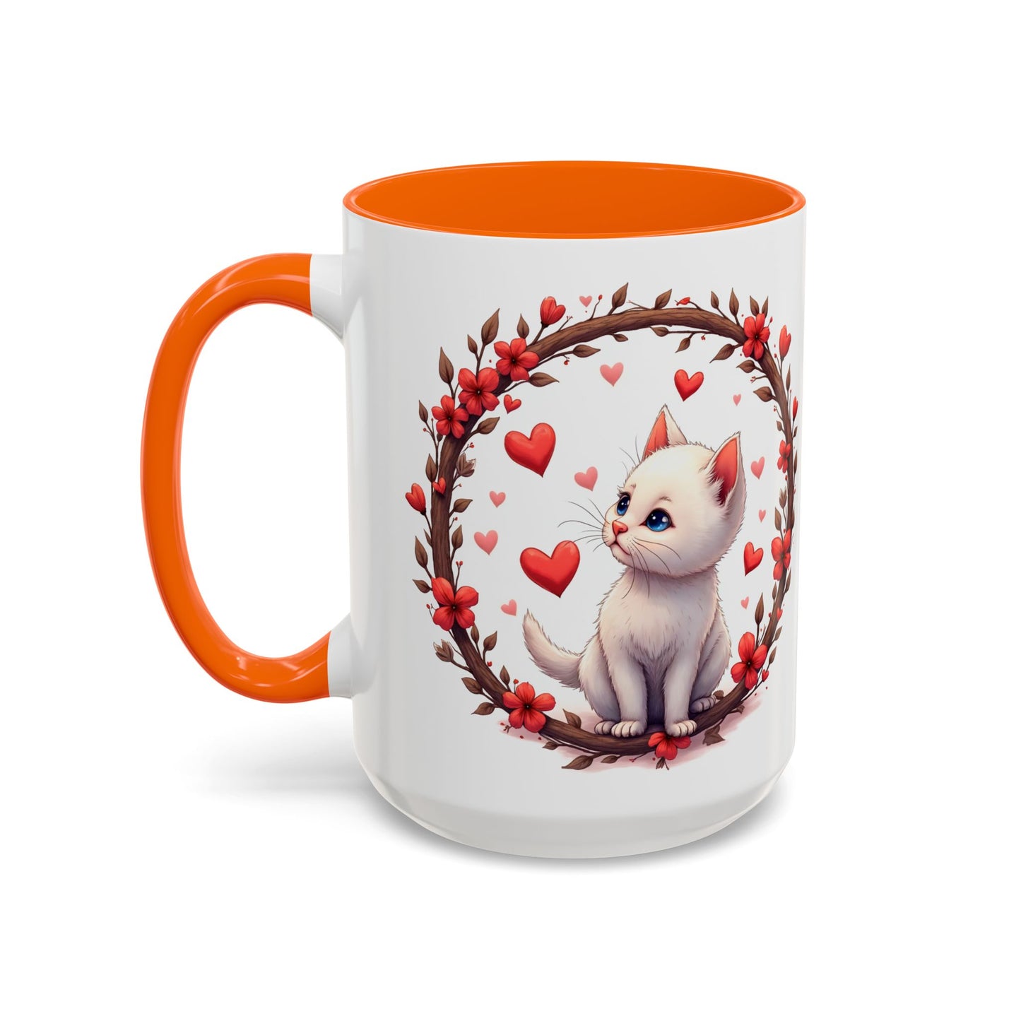 Fur-ever Love Mugs for Romantic Fun Pun Couples Adorable Pet Gift Perfect Present for Pet Lovers with Heartwarming Love Quote QR Quote Video