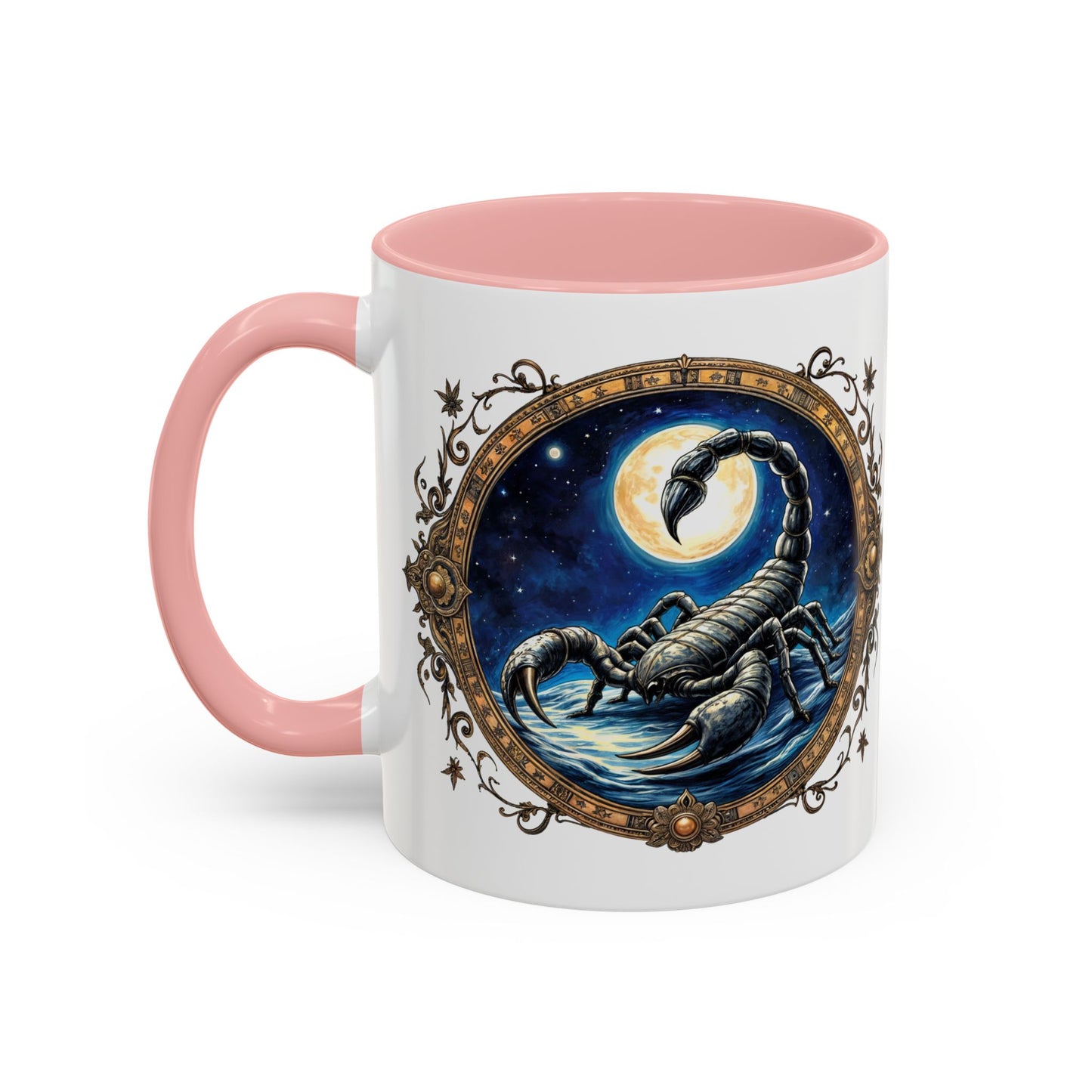 Scorpio Zodiac Coffee Mug with Inspirational Quote and Smart QR Code Mysterious Astrology Gift Unique Horoscope Mug for Scorpio Lovers