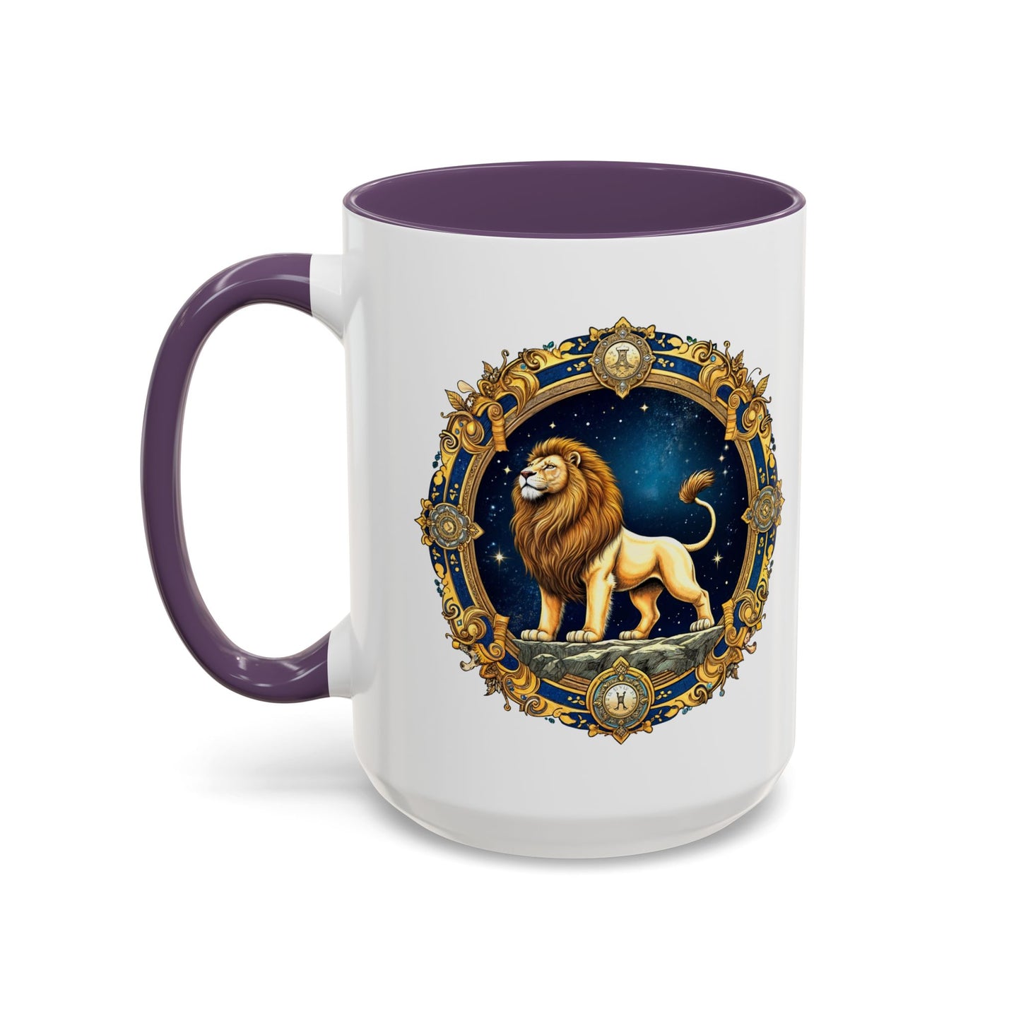 Leo Zodiac Coffee Mug with Inspirational Quote and Smart QR Code Bold Astrology Gift Custom Horoscope Lovers Mug for Leo Enthusiasts