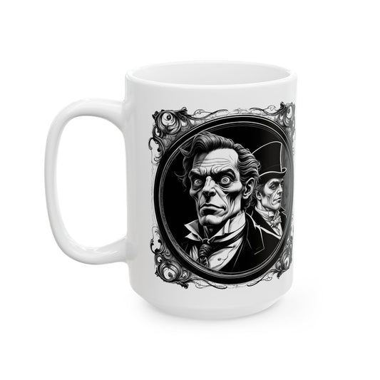 Dr. Jekyll and Mr. Hyde Inspirational Quote Coffee Mug Great Gift for Robert Louis Stevenson Fans Horror Lovers Classic Literature Readers