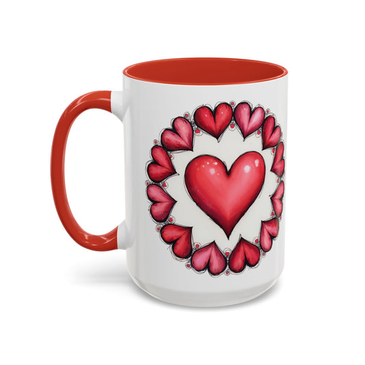 Hearts Desire Mug Cherished Friend Lover Gift for Loved Ones Perfect Present for Romantic Relationship Moments QR Quote Video Keepsake