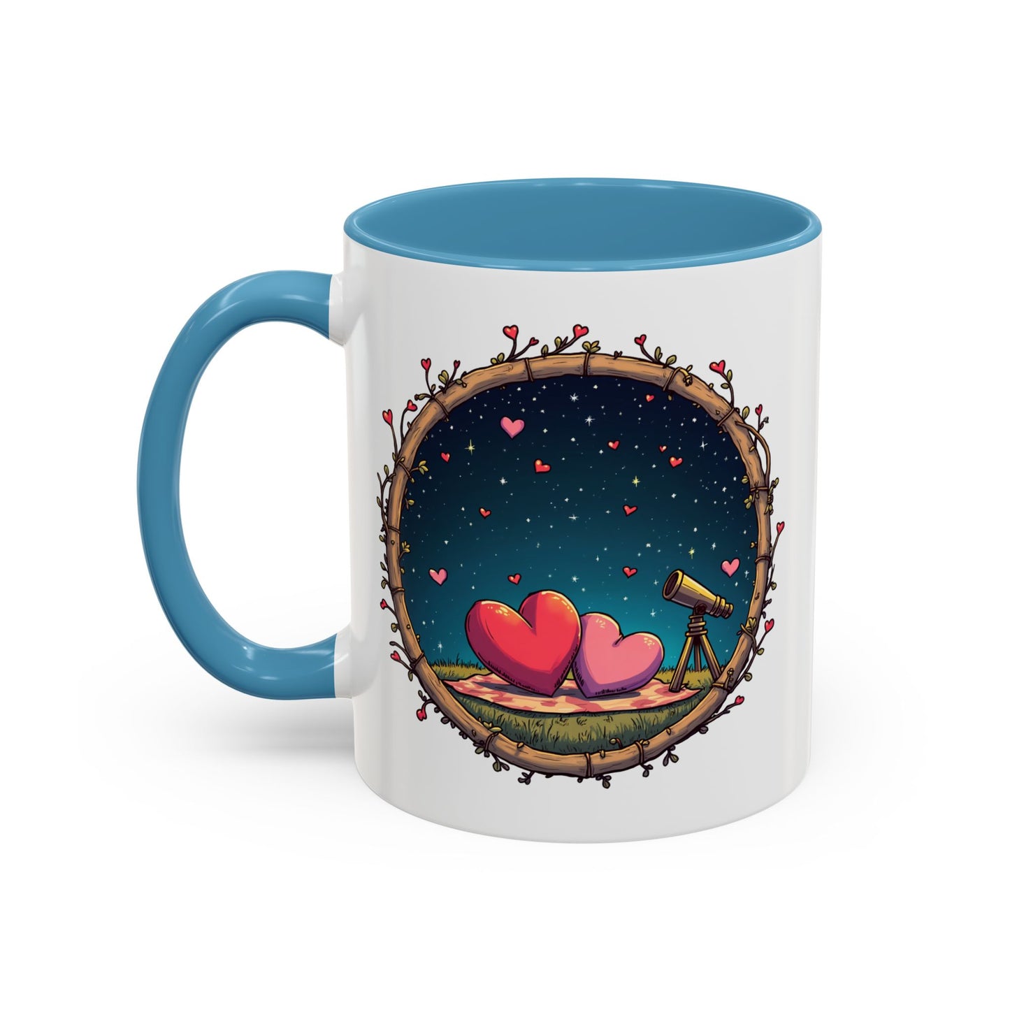 Astrological Love Mugs for Couples Beautiful Coffee Gift for Star Lovers Perfect Romantic Present with Inspiring Love Quote QR Quote Video