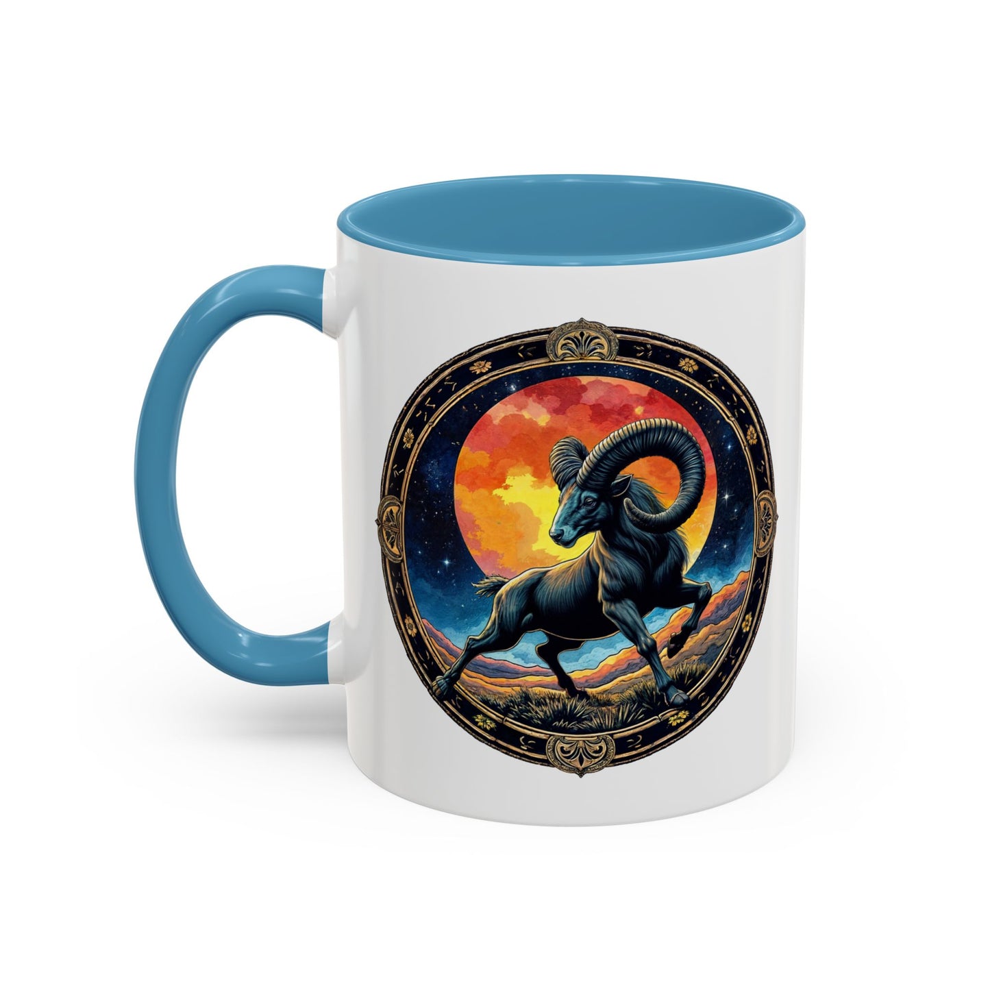 Aries Astrology Zodiac Sign Quote Coffee Mug with QR Code (11, 15oz)