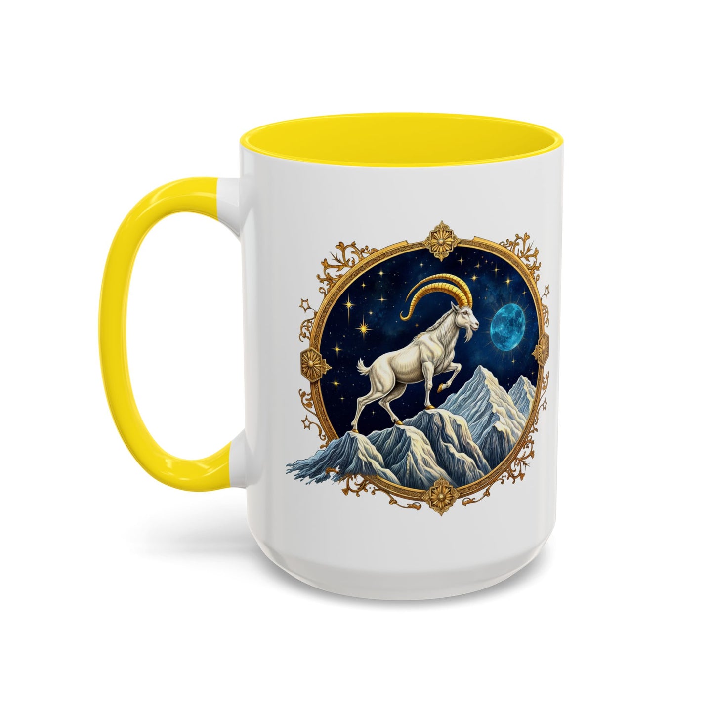 Capricorn Zodiac Coffee Mug with Inspirational Quote and Smart QR Code Perfect Astrology Gift Unique Capricorn Horoscope Mug for Enthusiasts