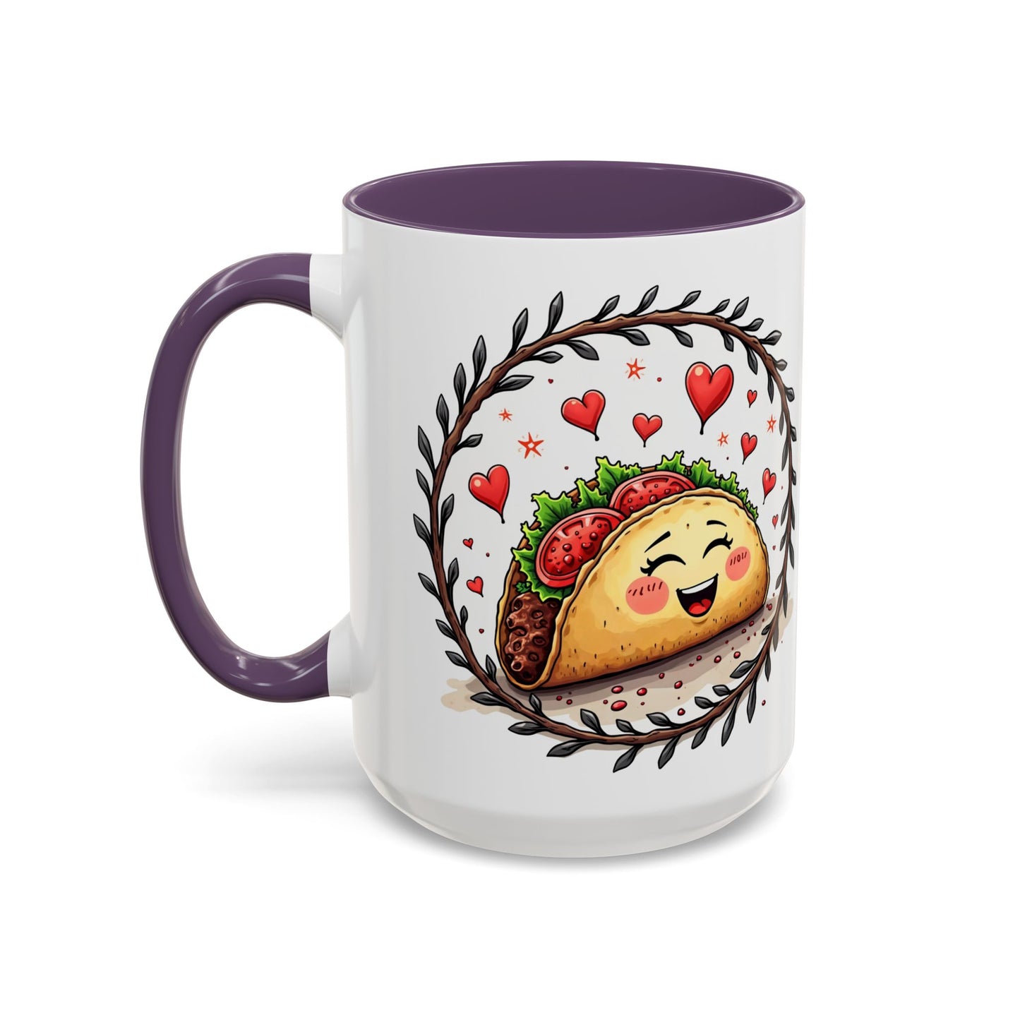 Taco 'Bout Love Mug Fun Pun Coffee Gift for Hilarious Couples Perfect Taco Tuesday Present Flirty with Adorable Love Quote QR Quote Video