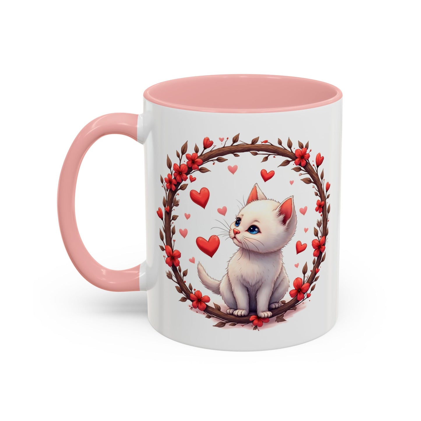 Fur-ever Love Mugs for Romantic Fun Pun Couples Adorable Pet Gift Perfect Present for Pet Lovers with Heartwarming Love Quote QR Quote Video