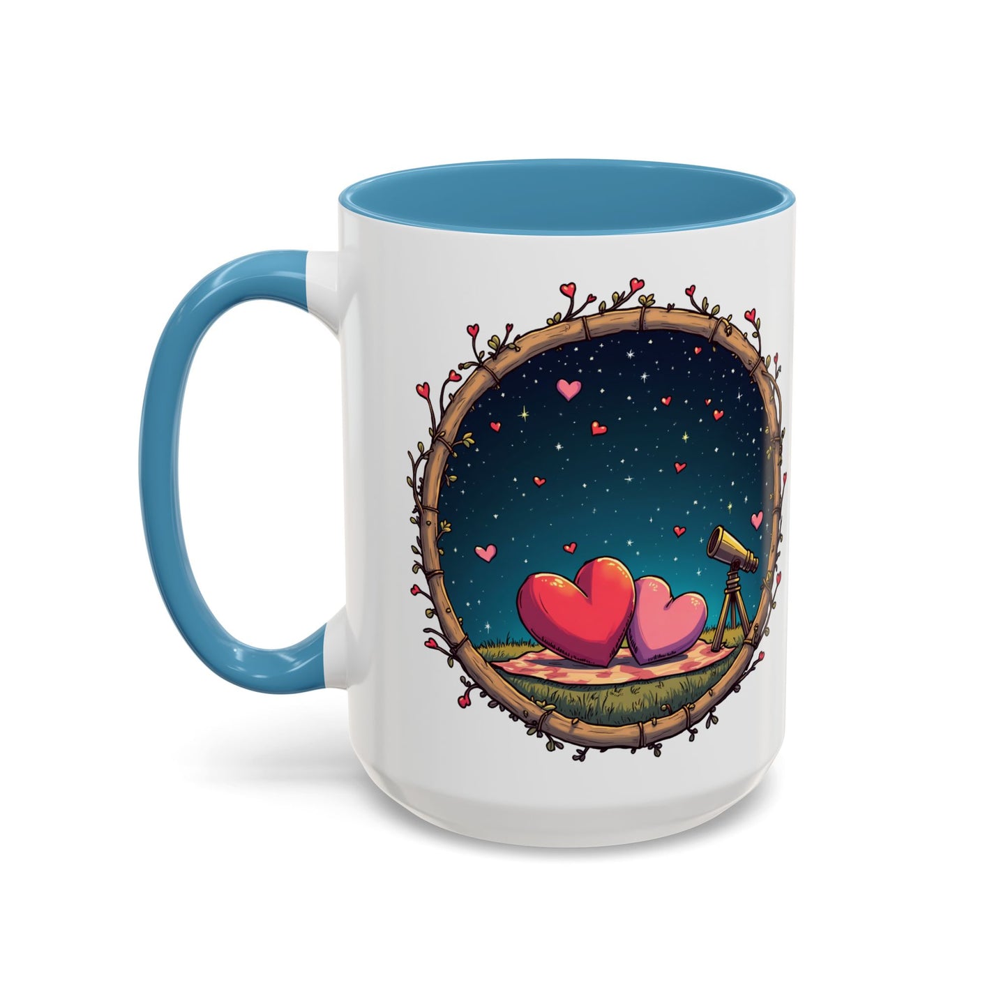 Astrological Love Mugs for Couples Beautiful Coffee Gift for Star Lovers Perfect Romantic Present with Inspiring Love Quote QR Quote Video