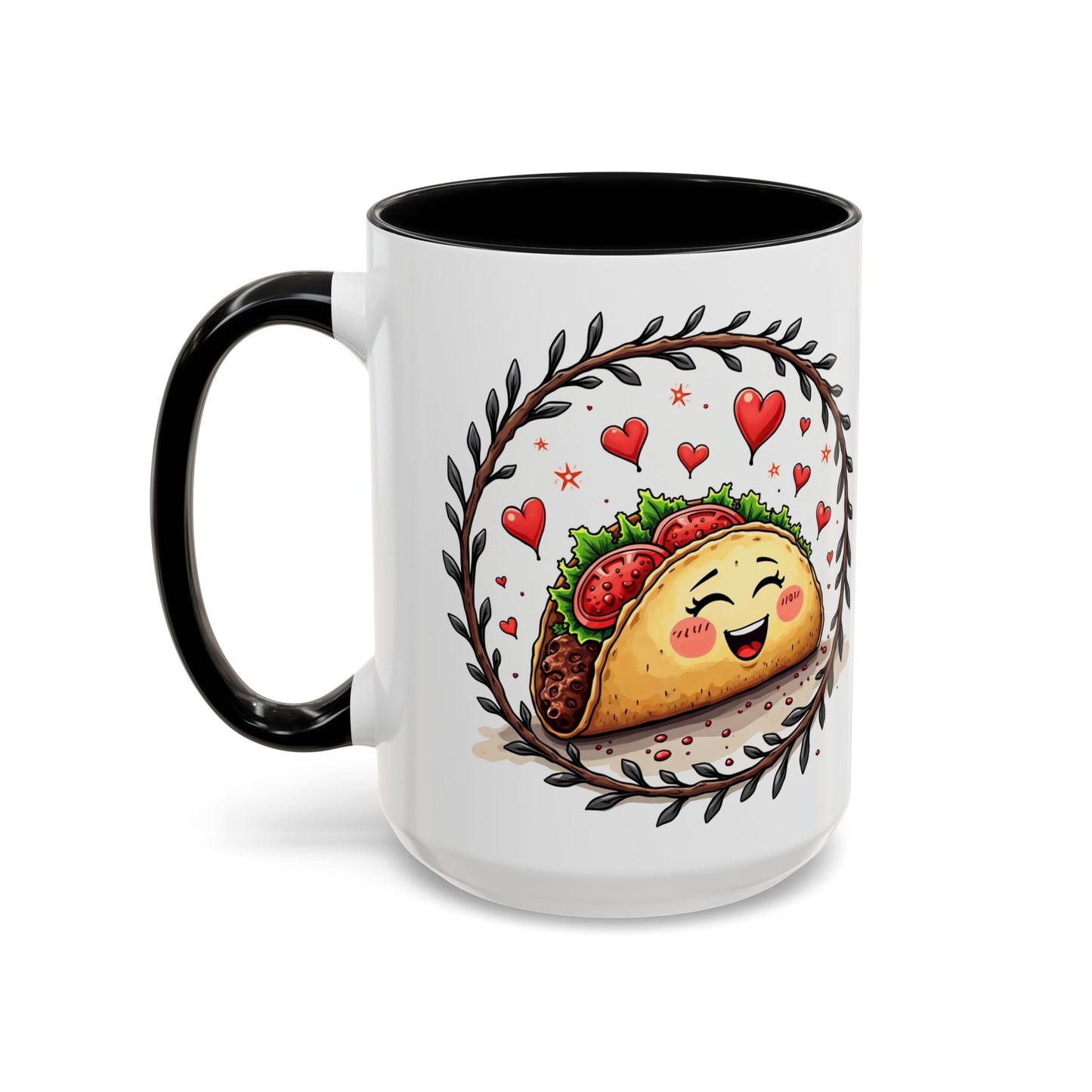 Taco 'Bout Love Mug Fun Pun Coffee Gift for Hilarious Couples Perfect Taco Tuesday Present Flirty with Adorable Love Quote QR Quote Video