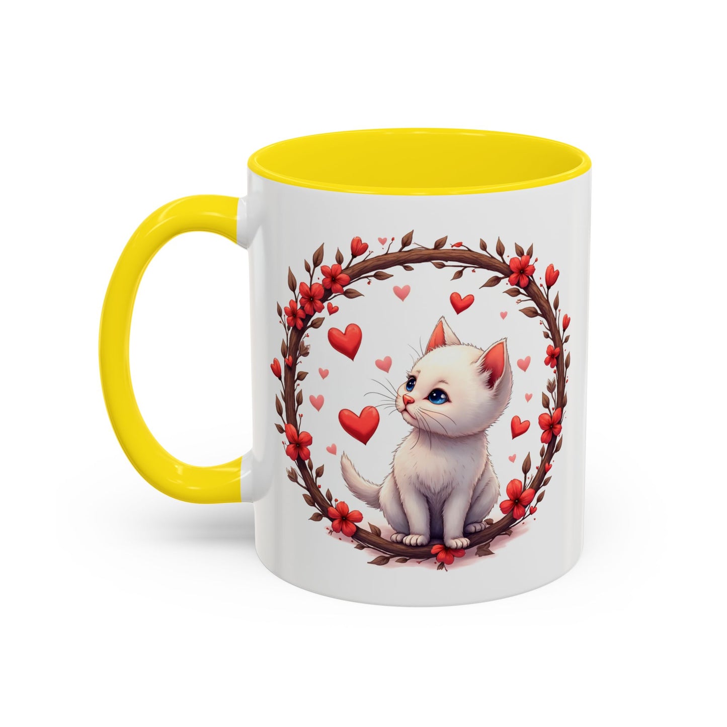 Fur-ever Love Mugs for Romantic Fun Pun Couples Adorable Pet Gift Perfect Present for Pet Lovers with Heartwarming Love Quote QR Quote Video